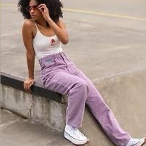Empyre purple pink skate  Corduroy Pants